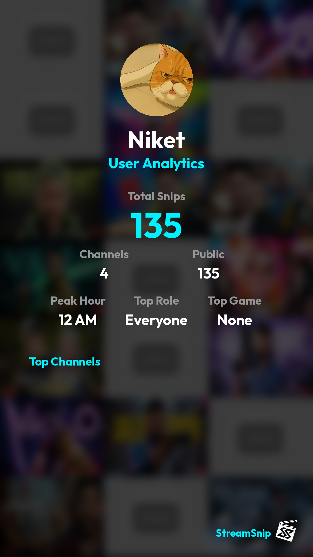 Stats Share Card