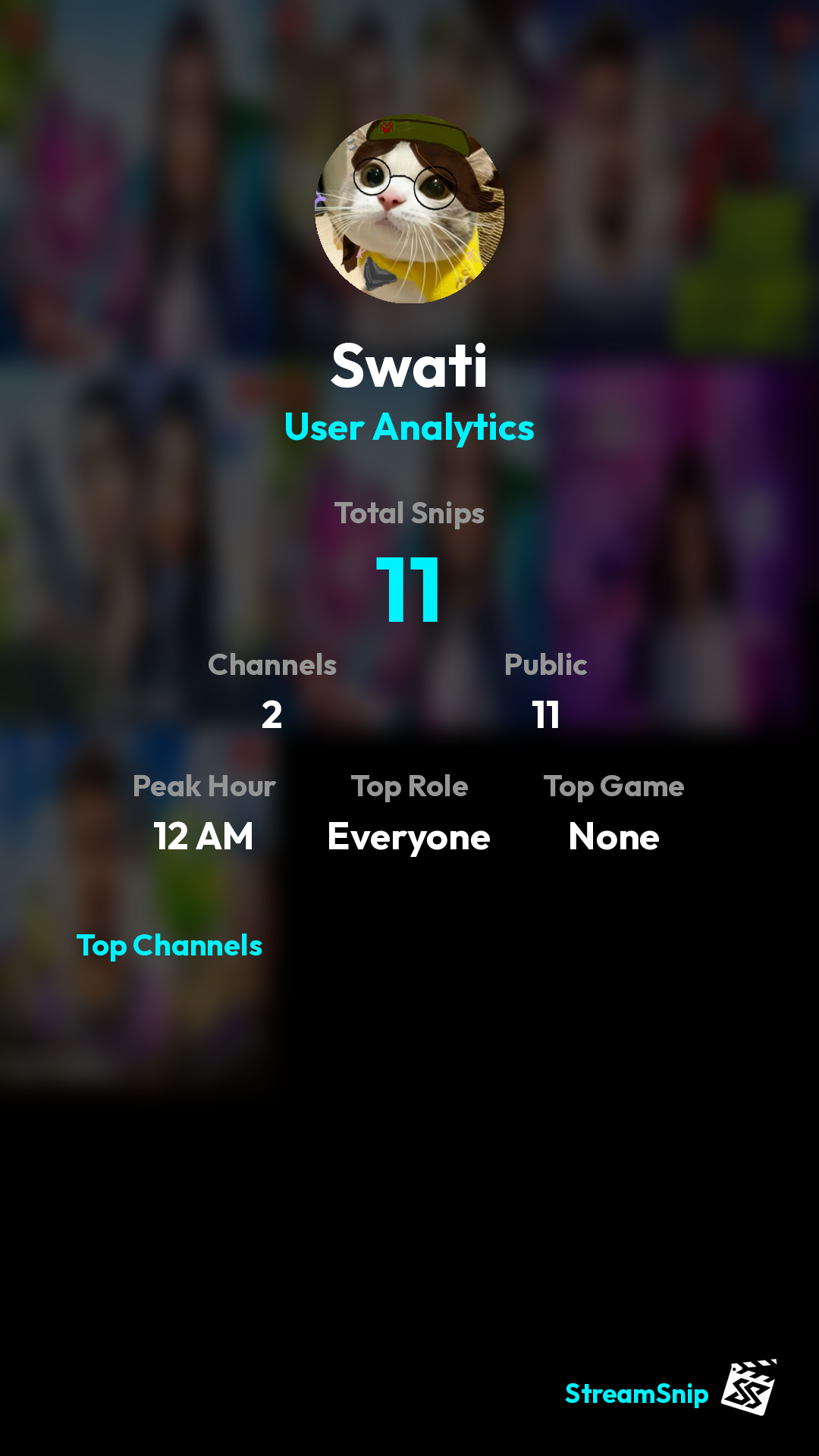 Stats Share Card