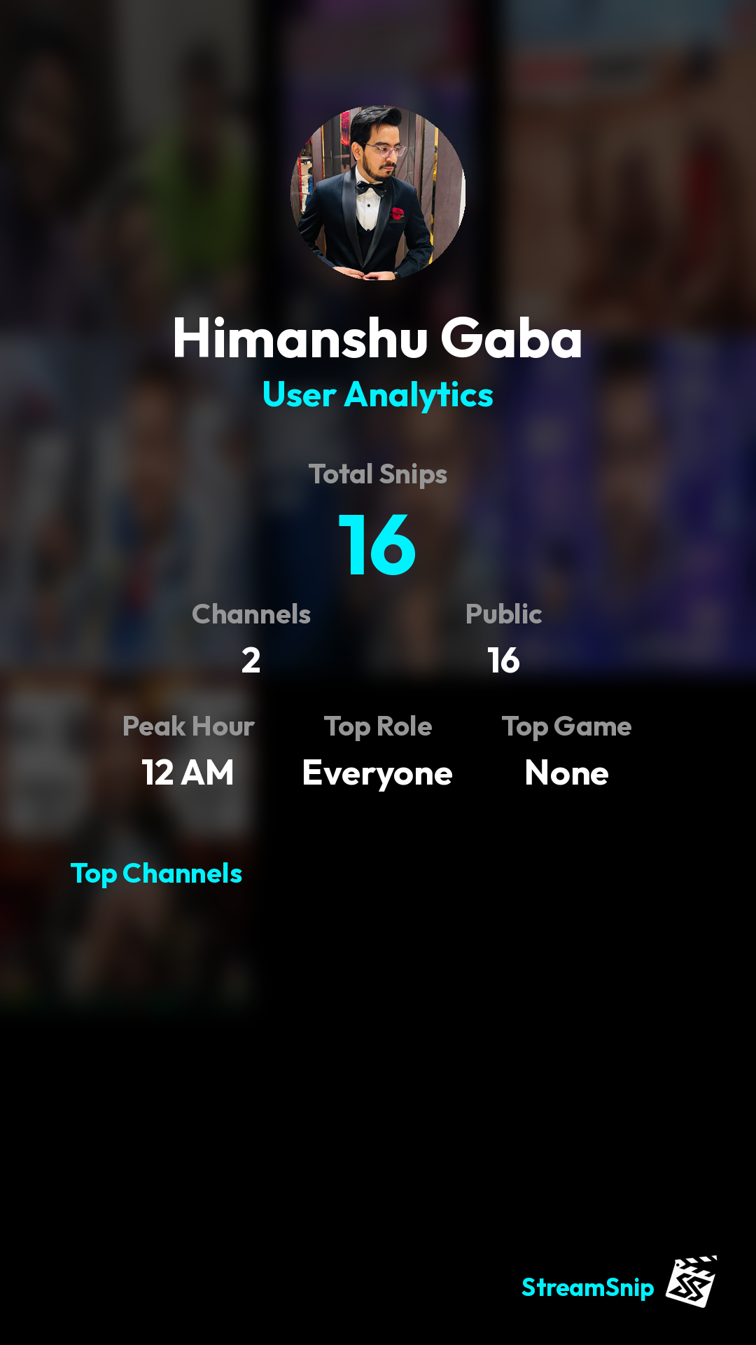 Stats Share Card
