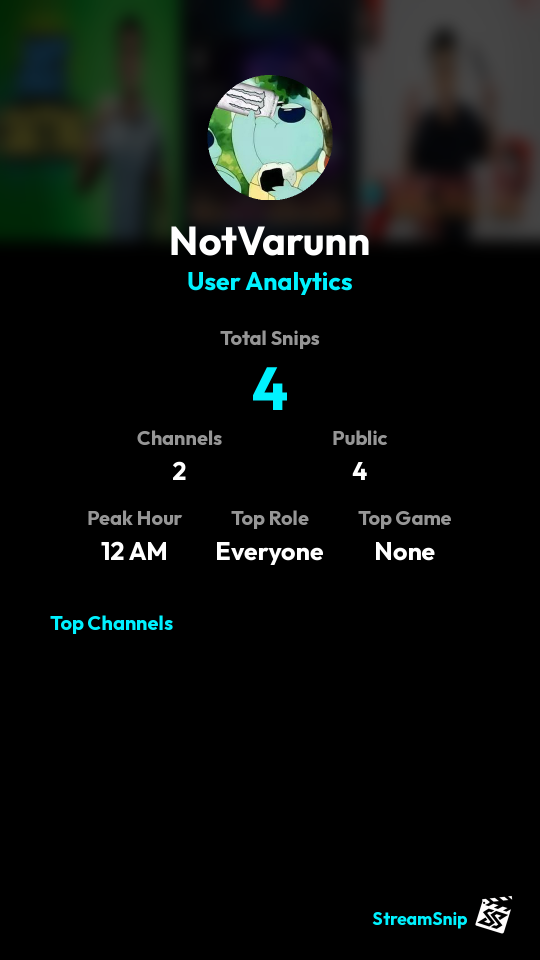 Stats Share Card