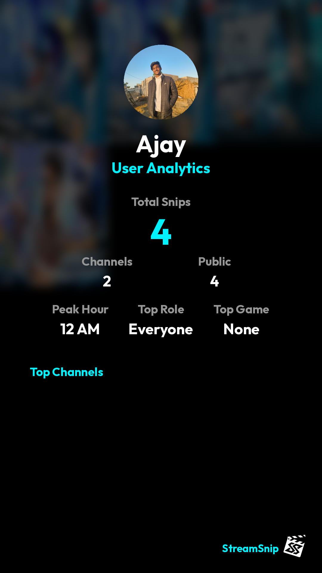 Stats Share Card
