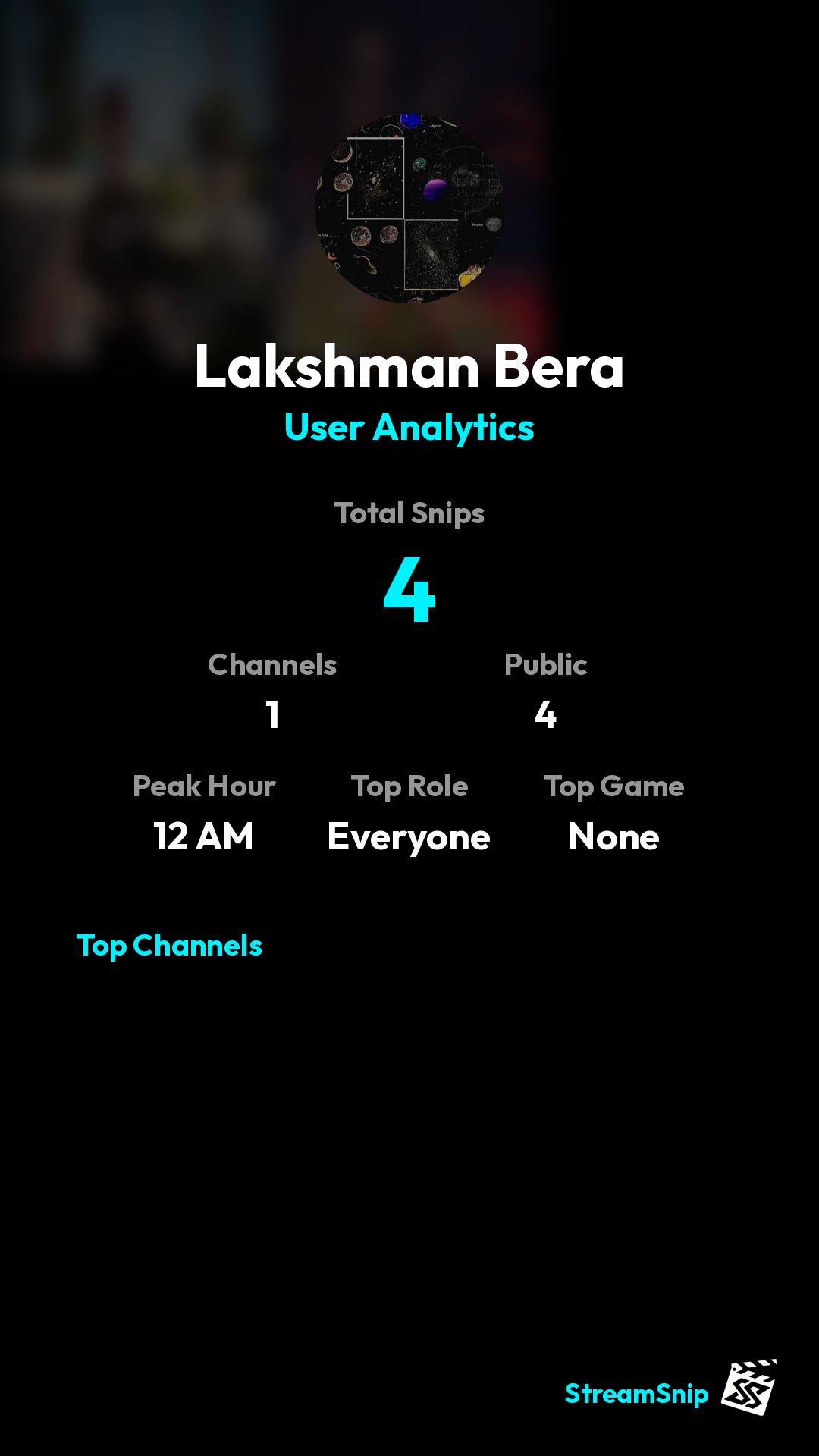 Stats Share Card
