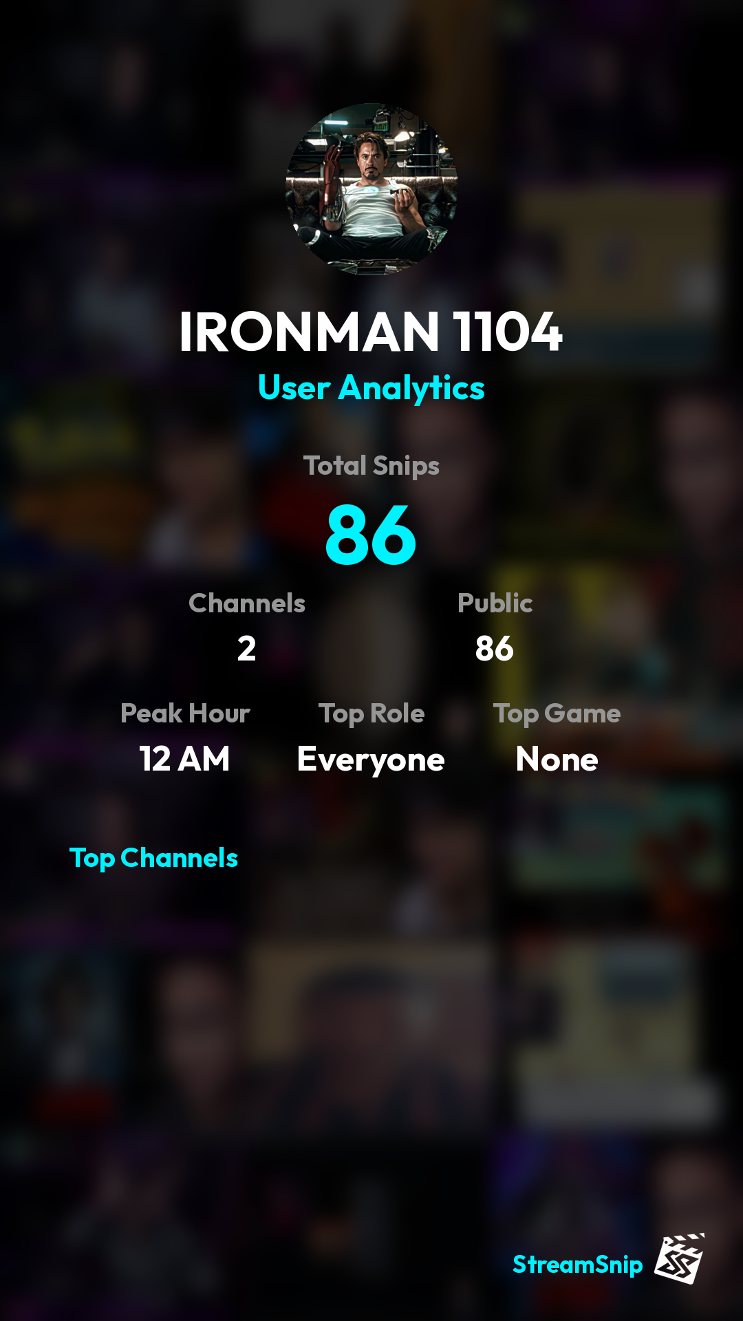 Stats Share Card