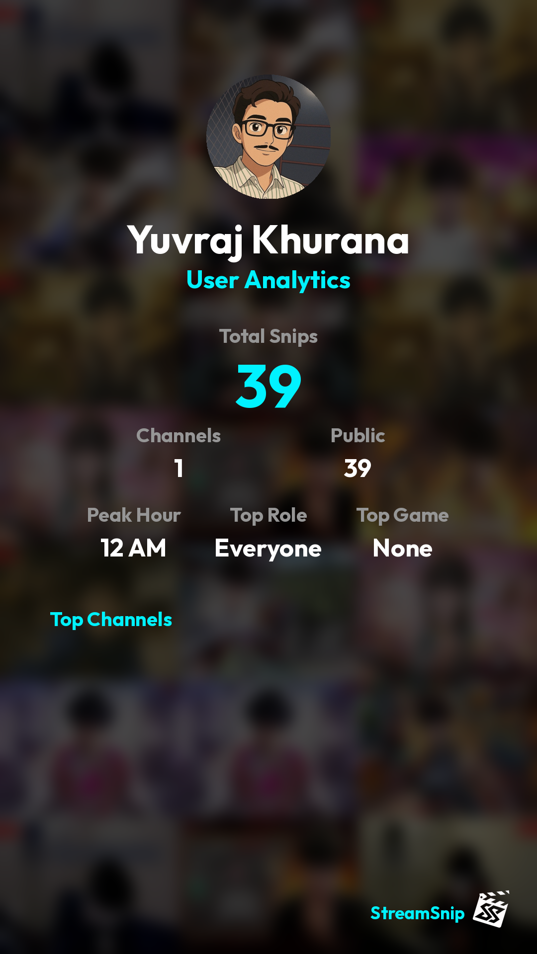 Stats Share Card