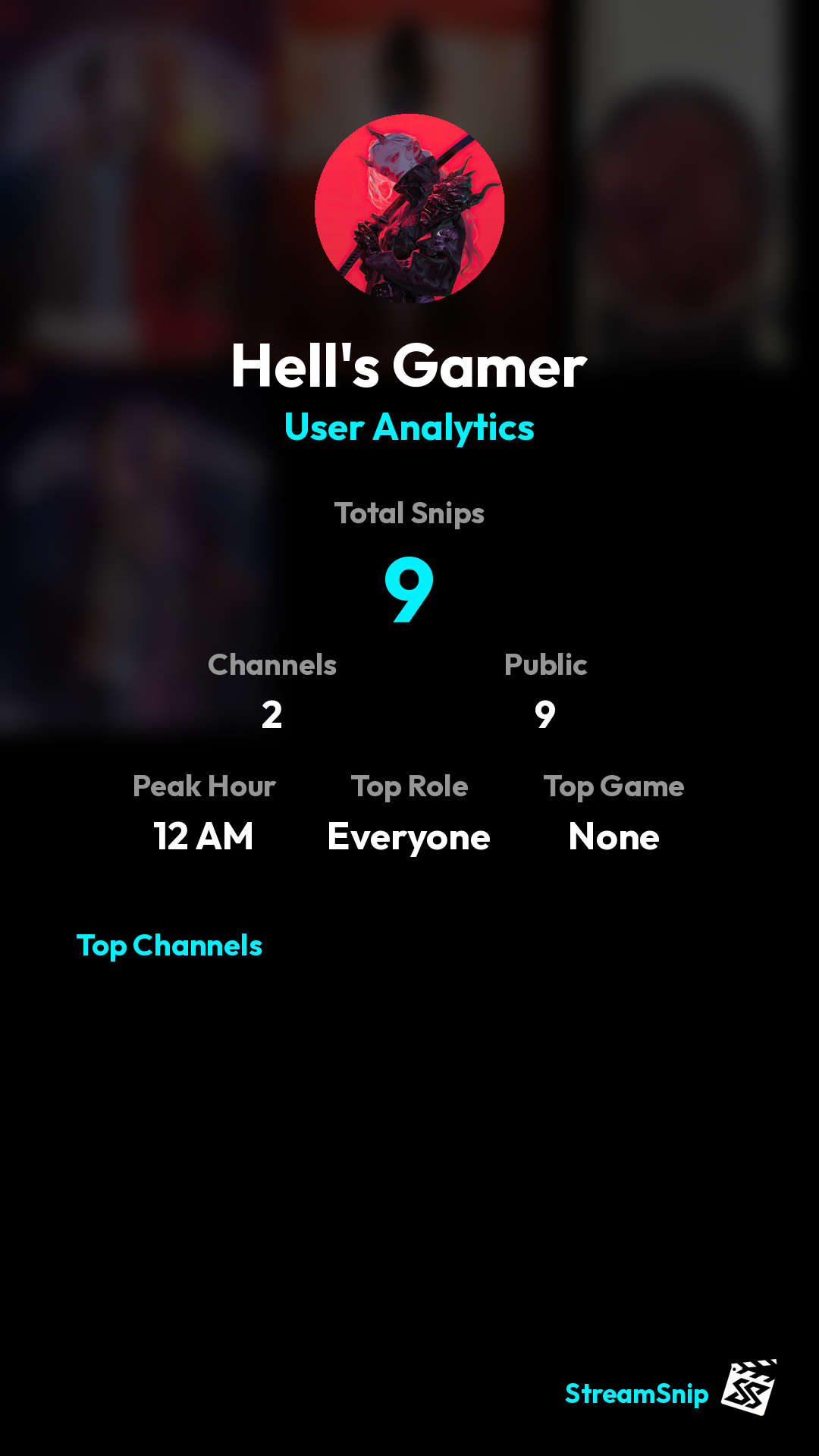 Stats Share Card