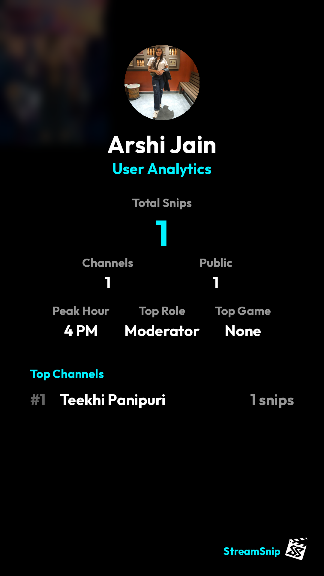Stats Share Card