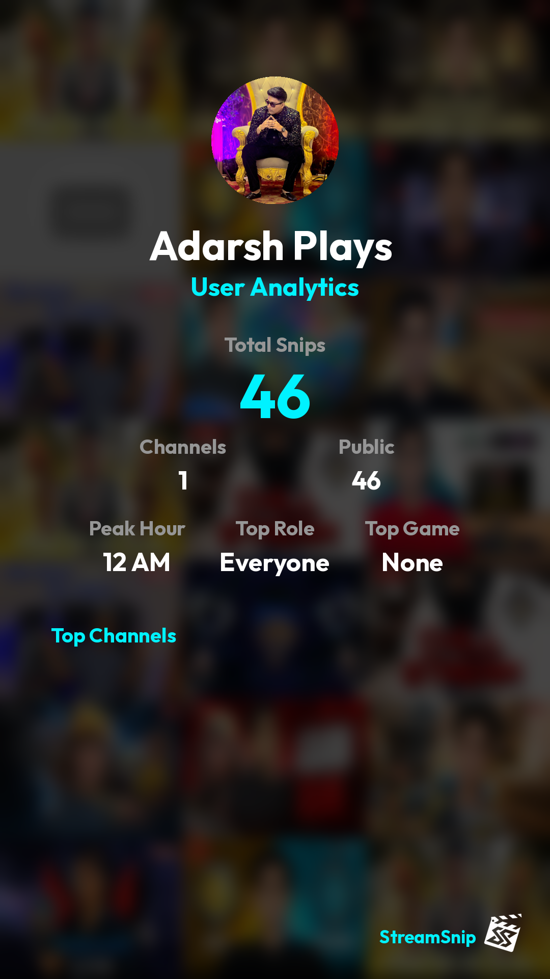 Stats Share Card