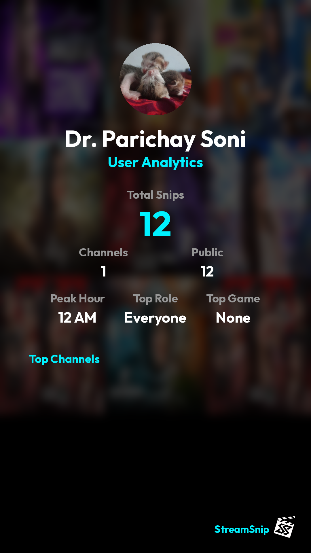 Stats Share Card