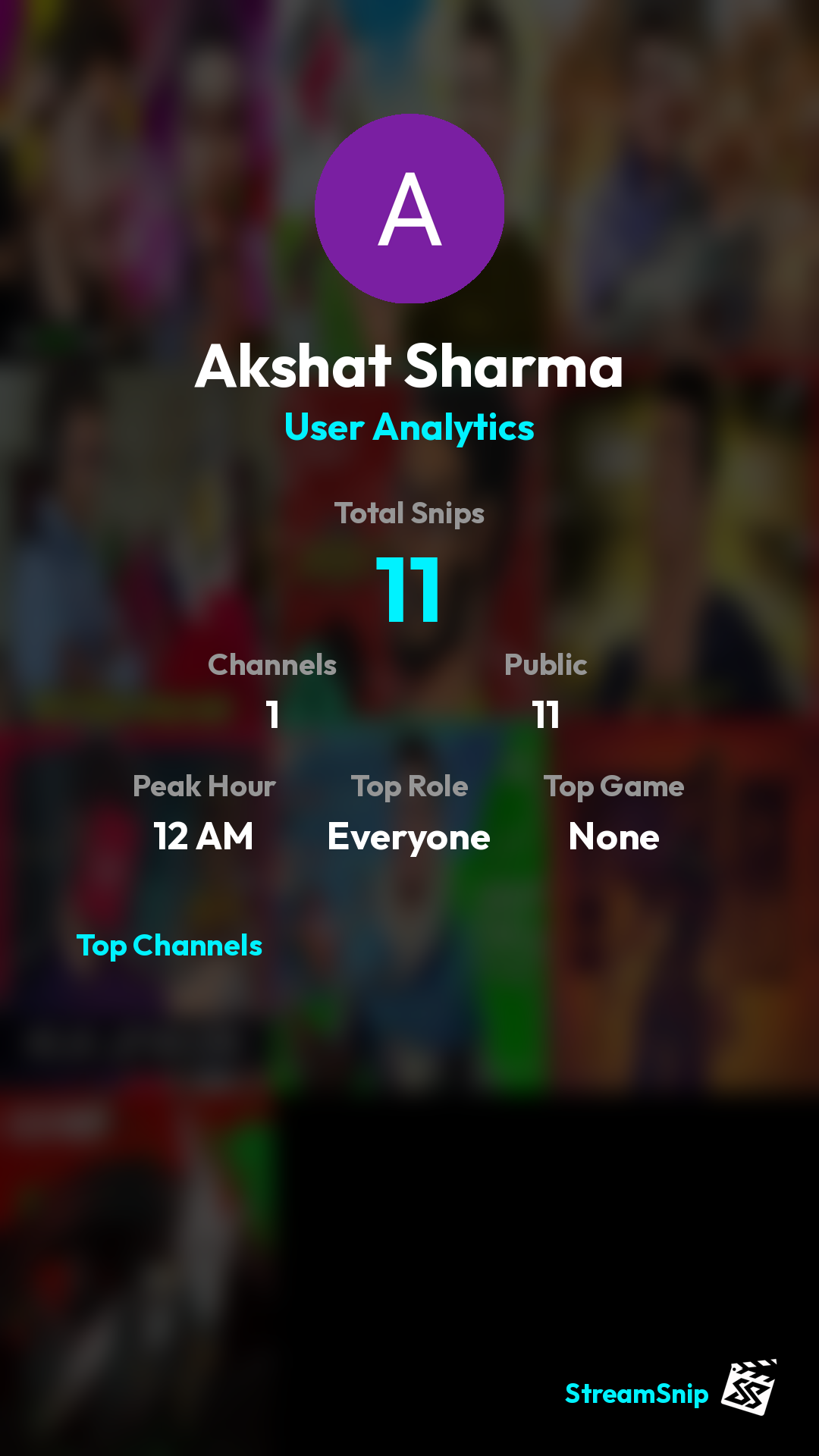 Stats Share Card