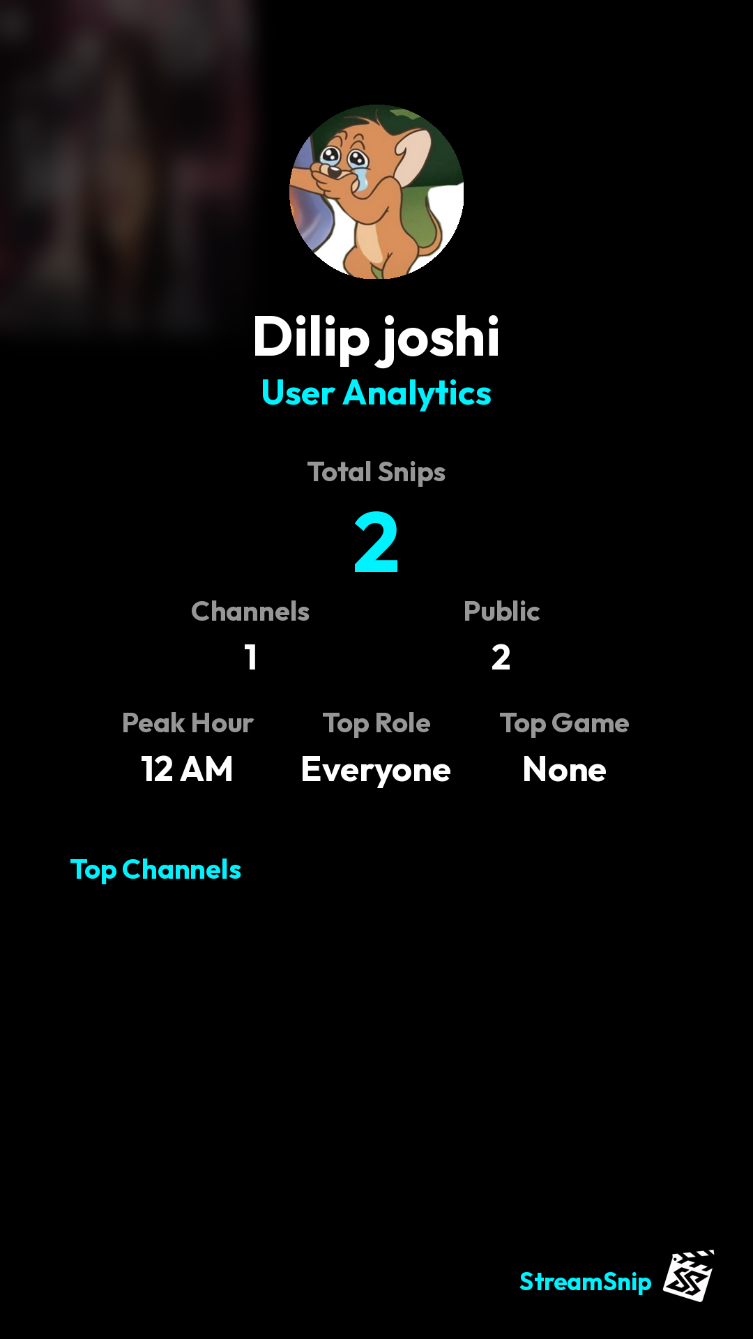 Stats Share Card