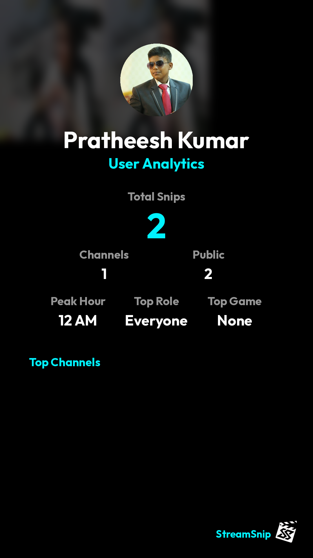 Stats Share Card