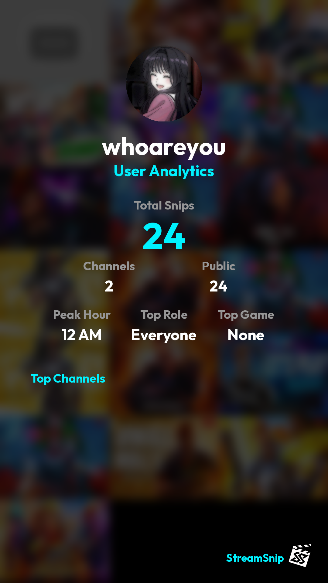 Stats Share Card