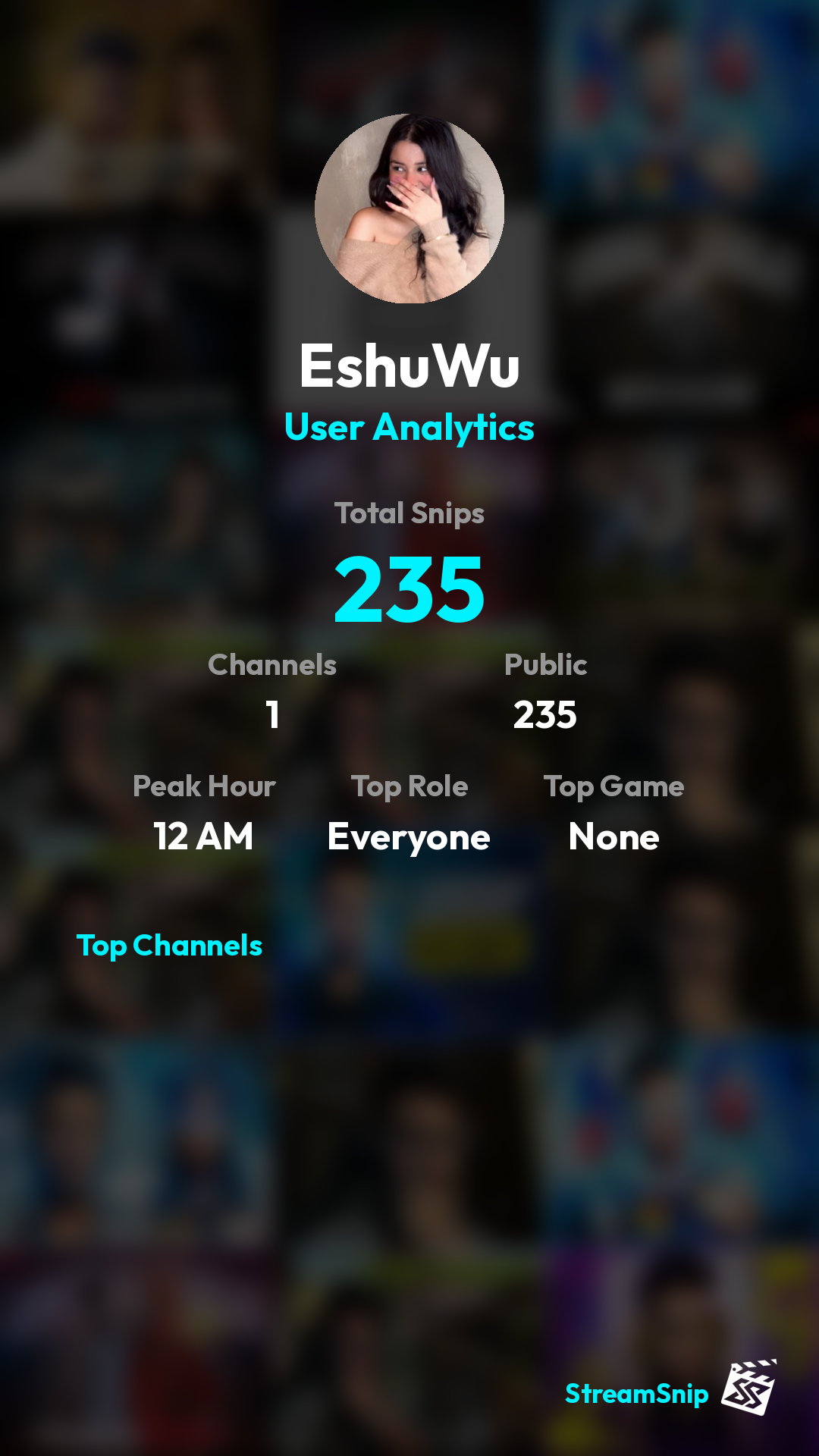 Stats Share Card