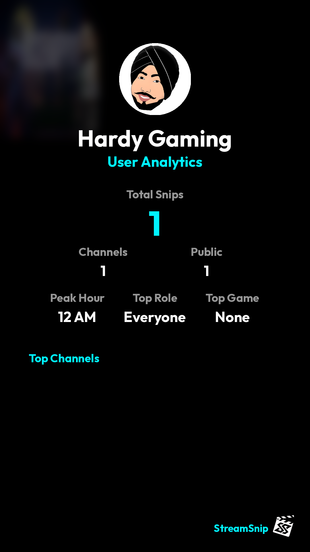 Stats Share Card