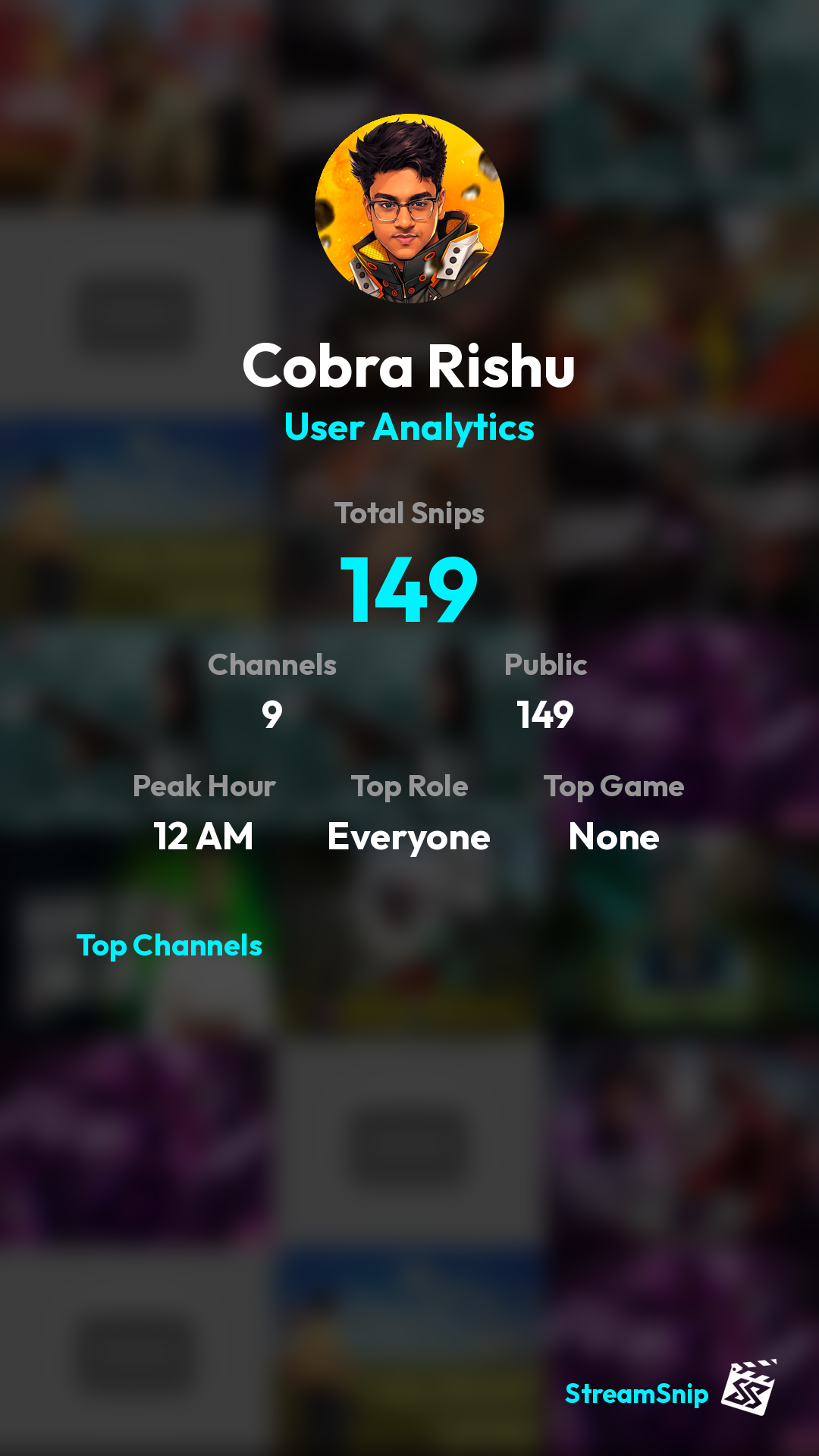 Stats Share Card
