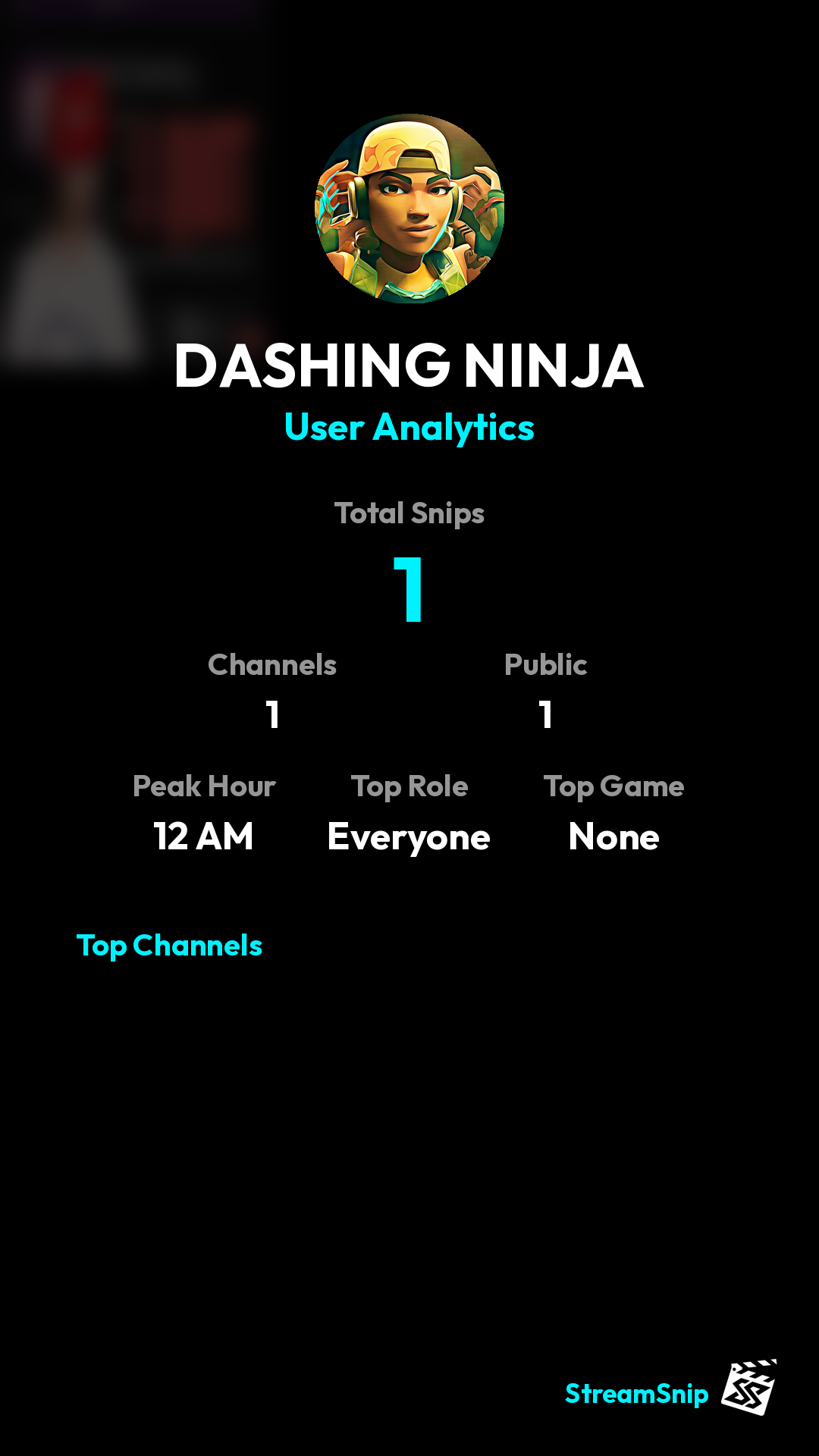 Stats Share Card