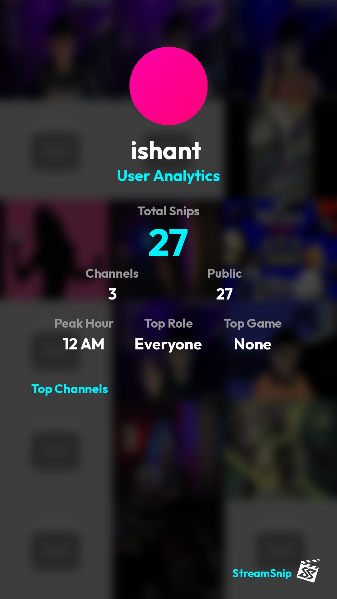 Stats Share Card