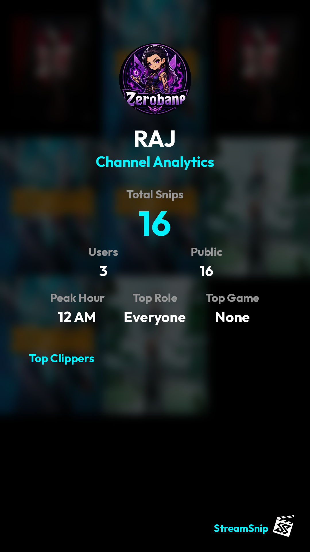 Stats Share Card