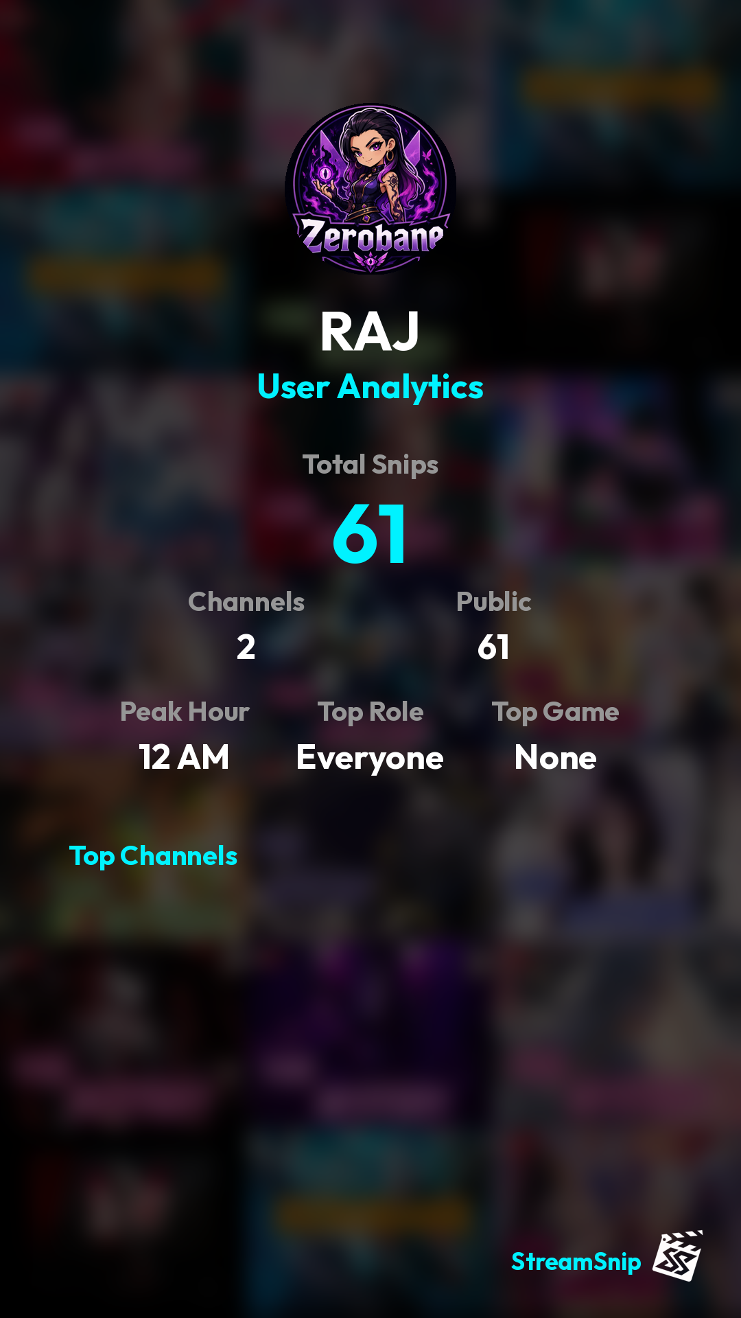 Stats Share Card