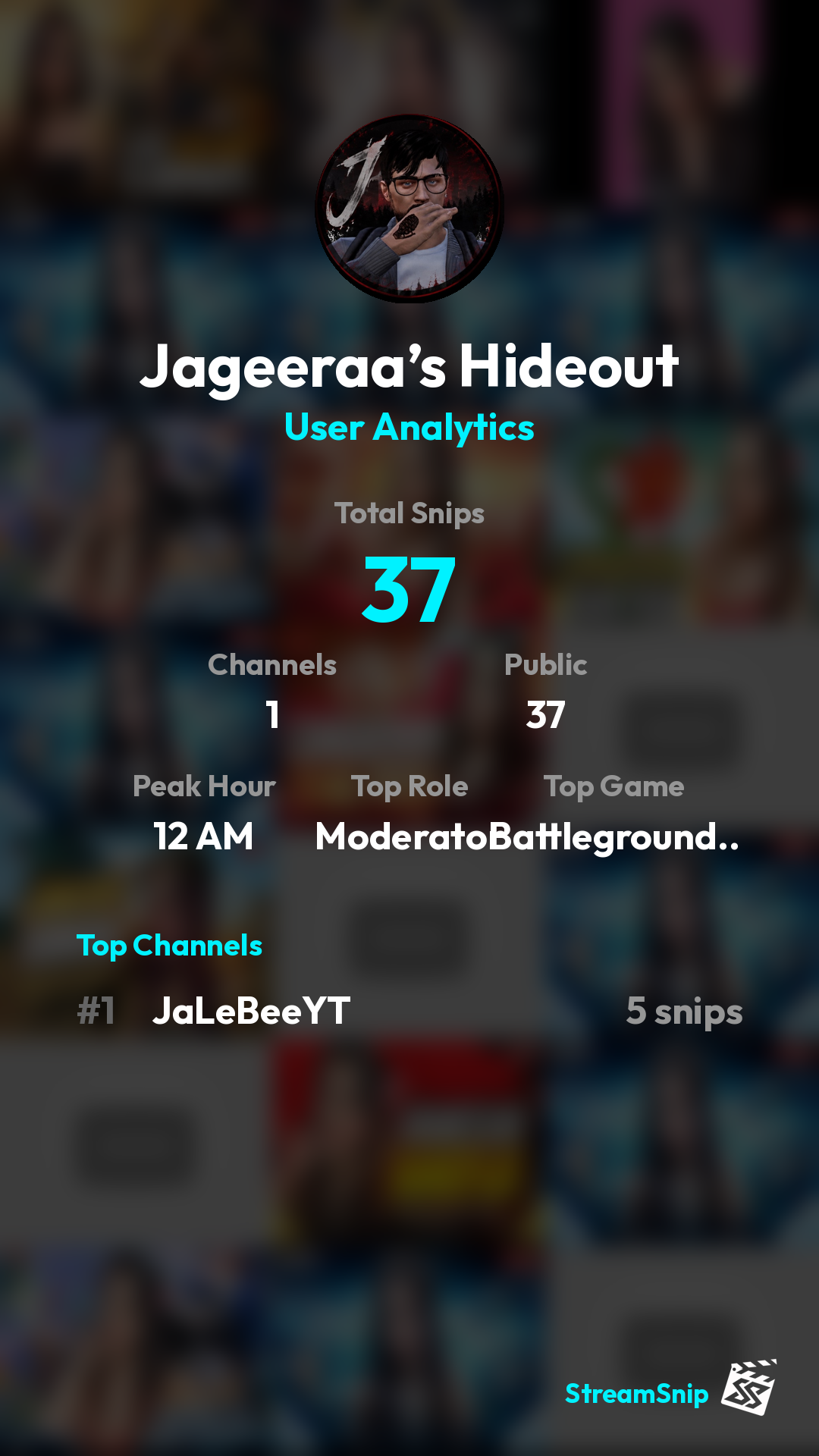 Stats Share Card