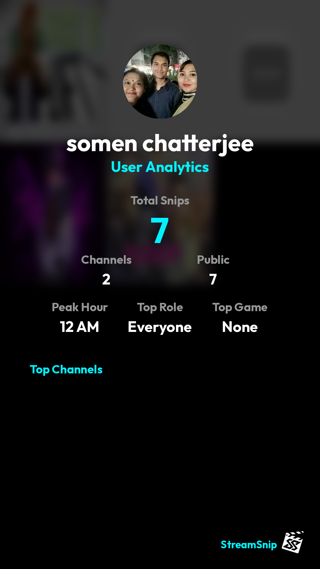 Stats Share Card