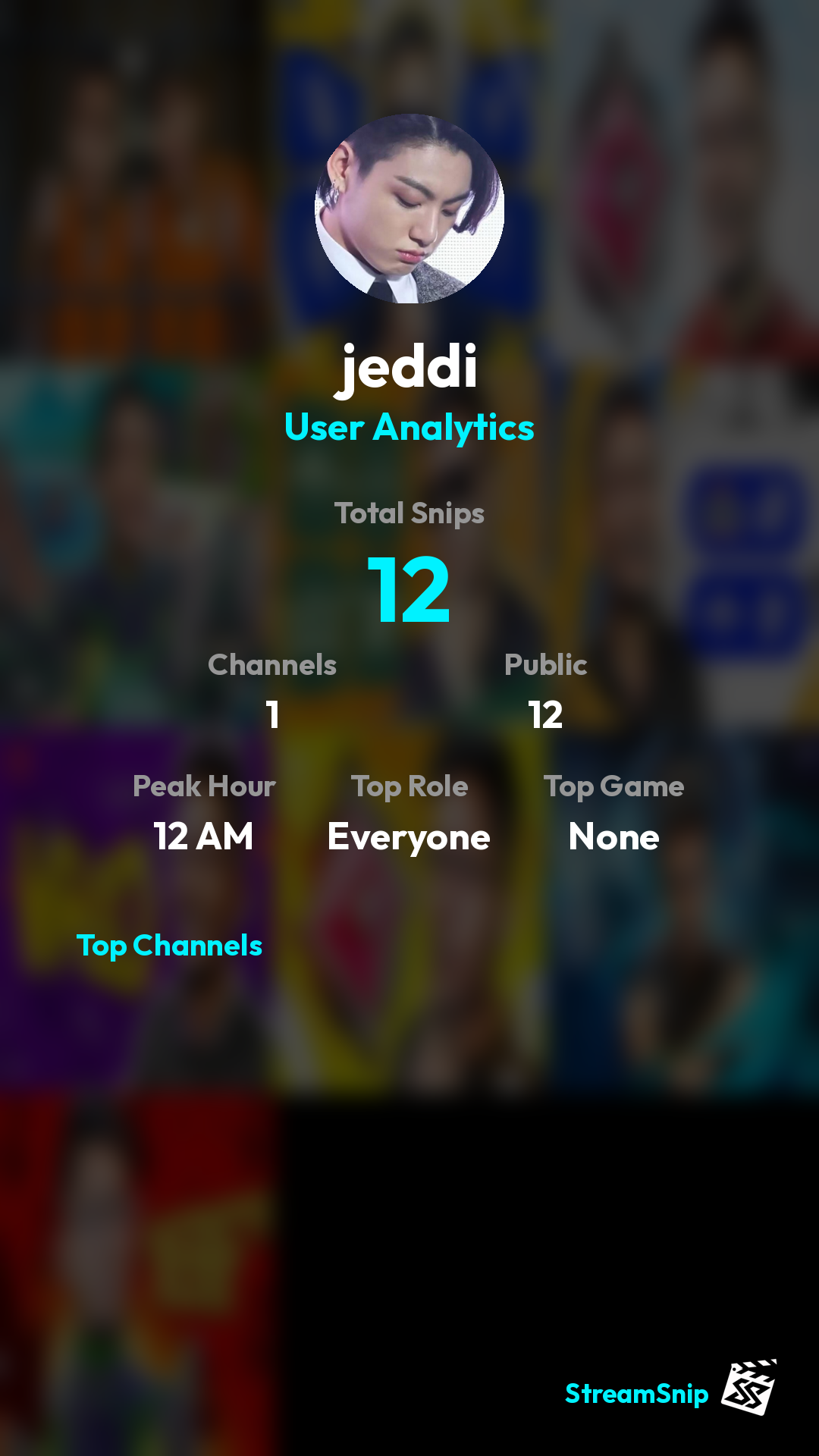 Stats Share Card
