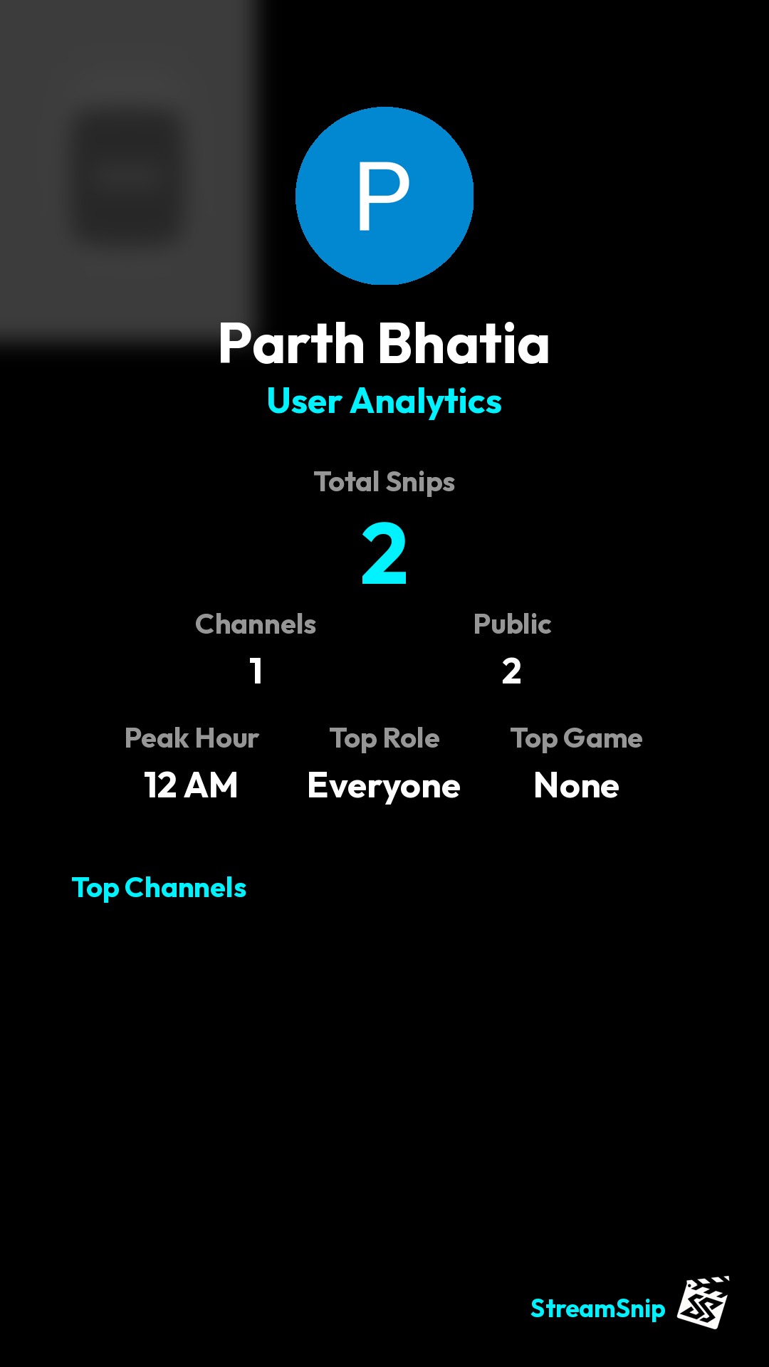 Stats Share Card