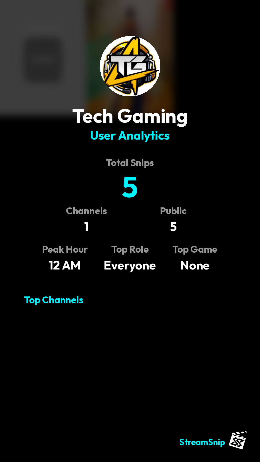Stats Share Card