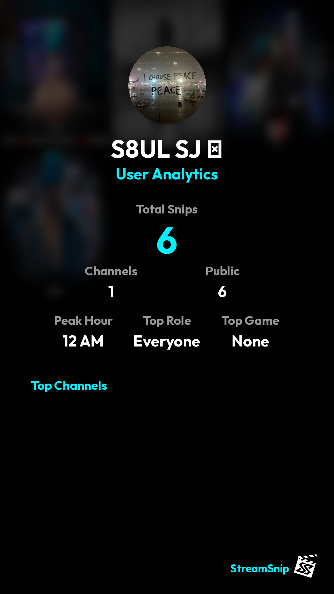 Stats Share Card
