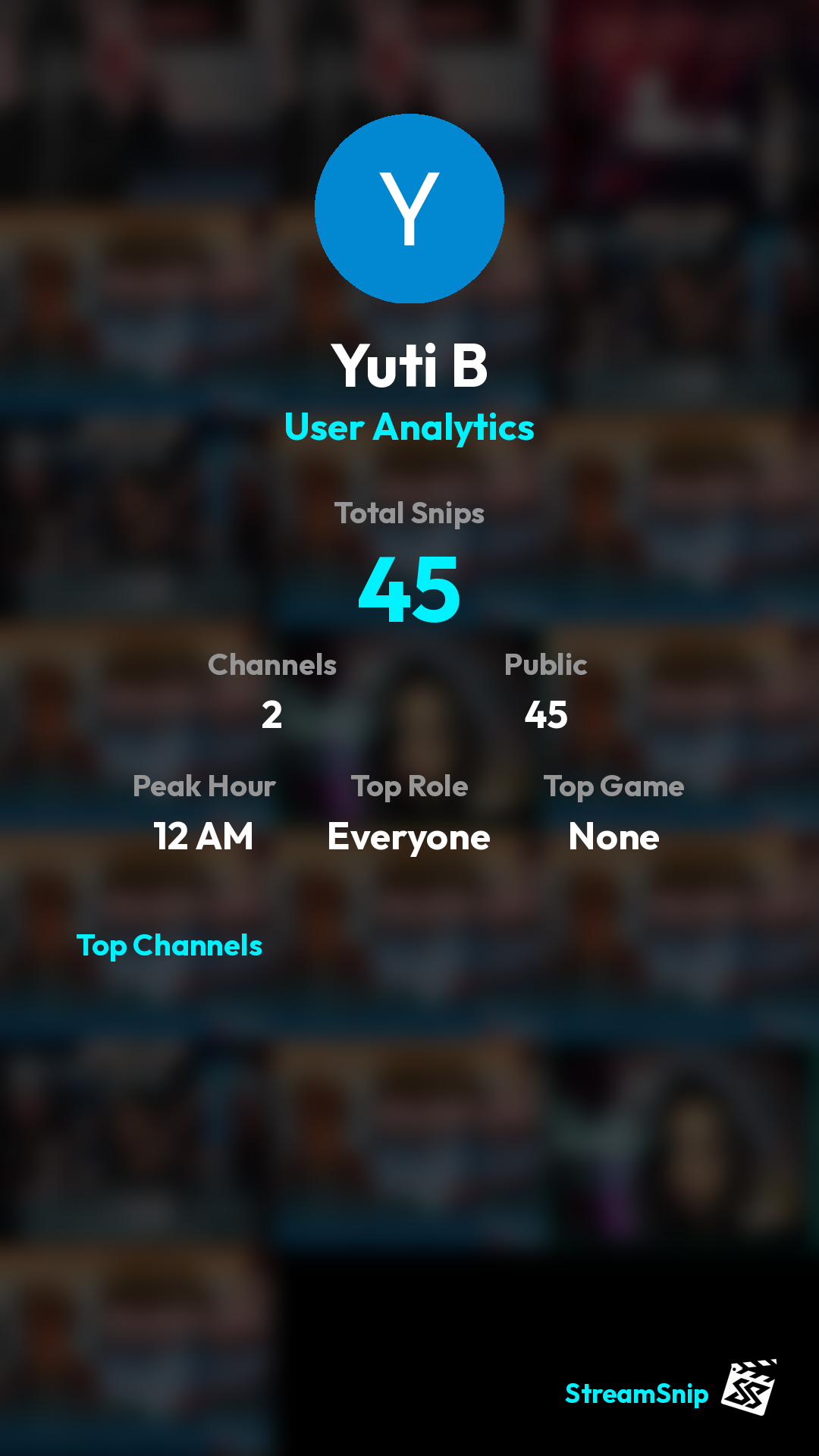 Stats Share Card