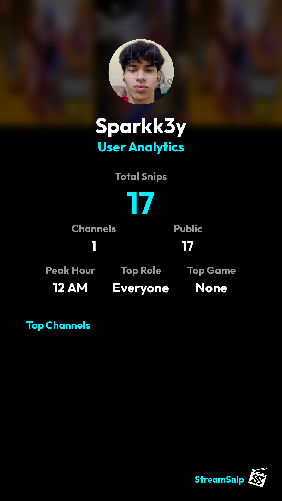Stats Share Card