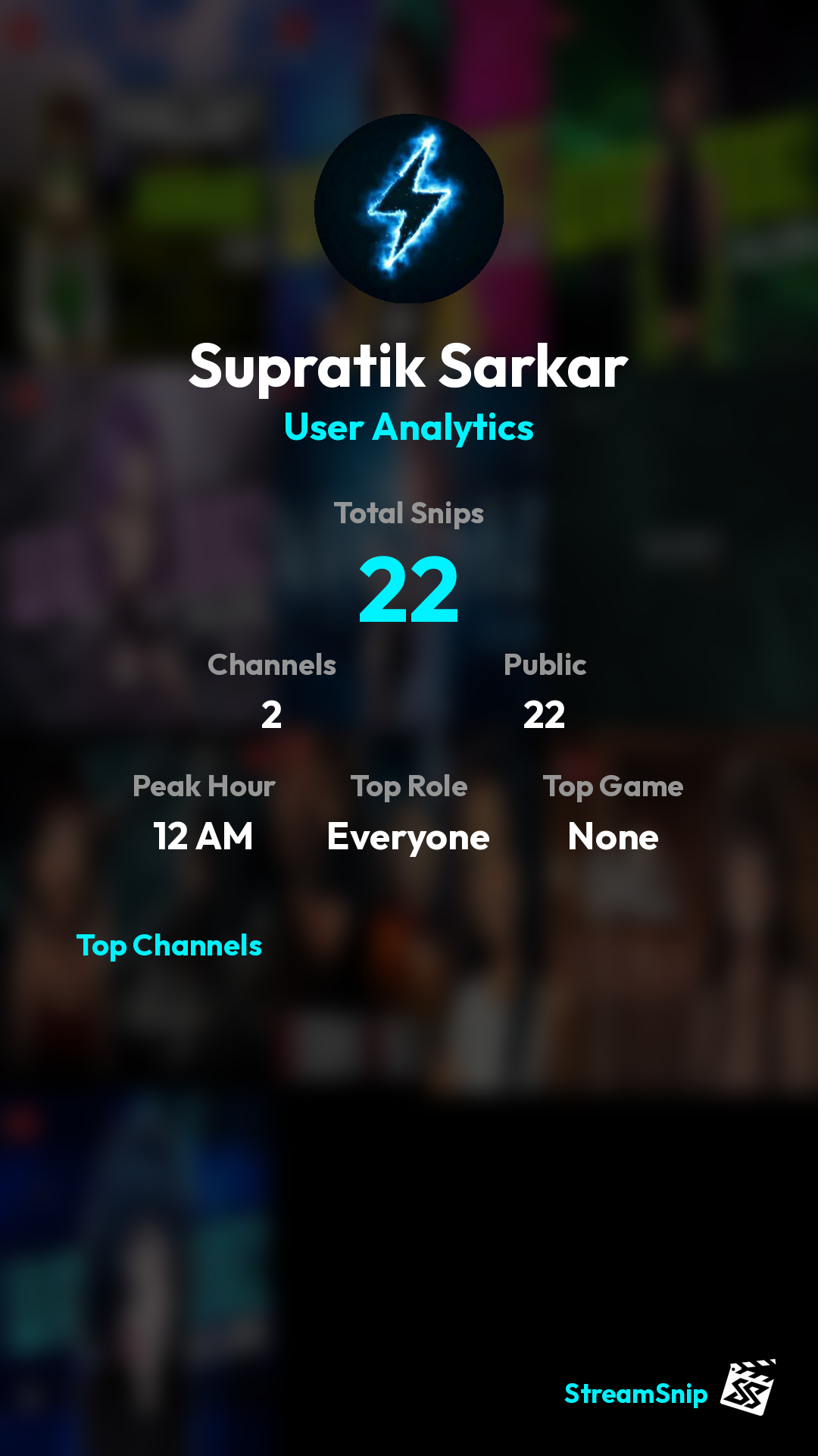 Stats Share Card
