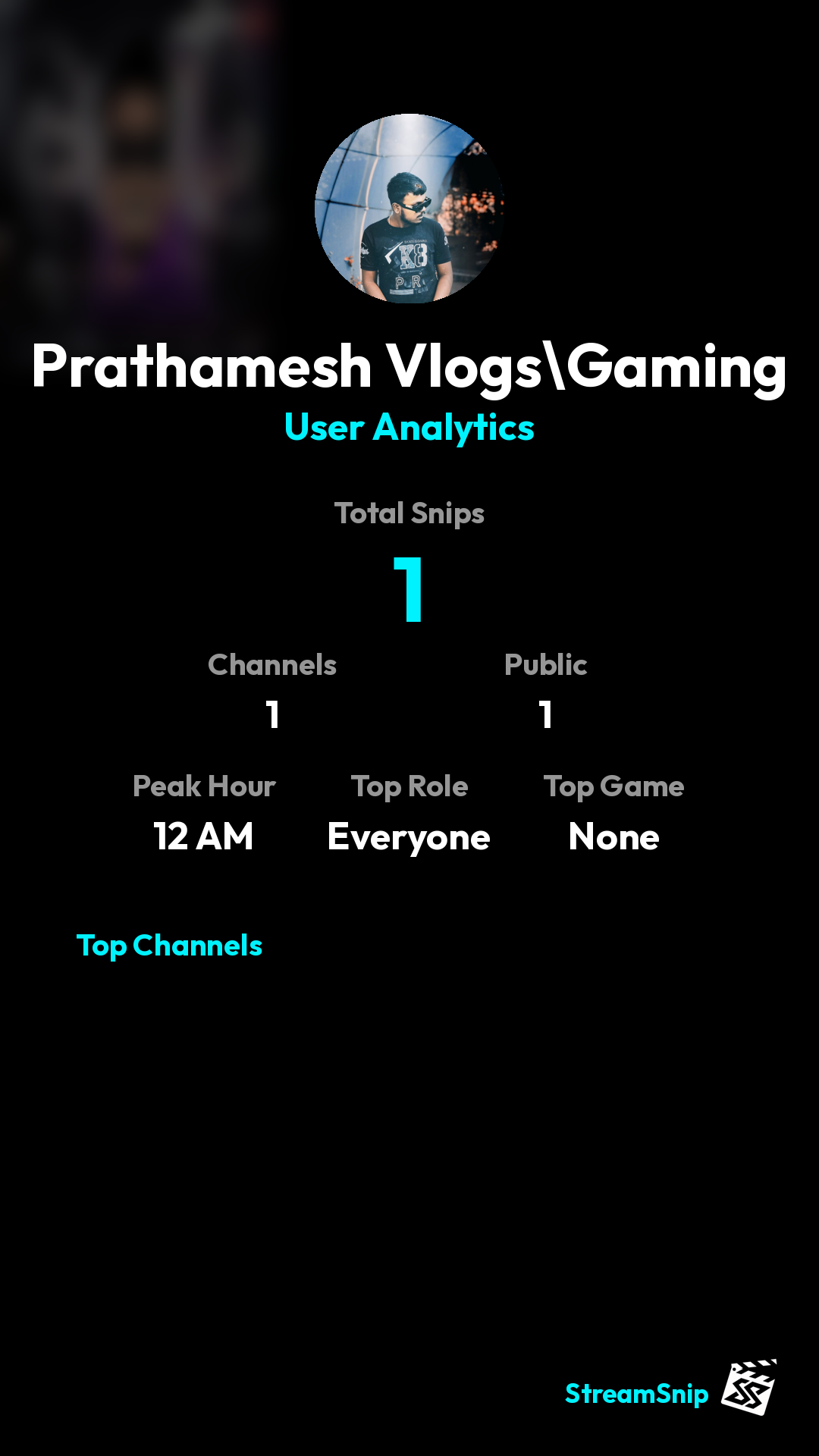 Stats Share Card