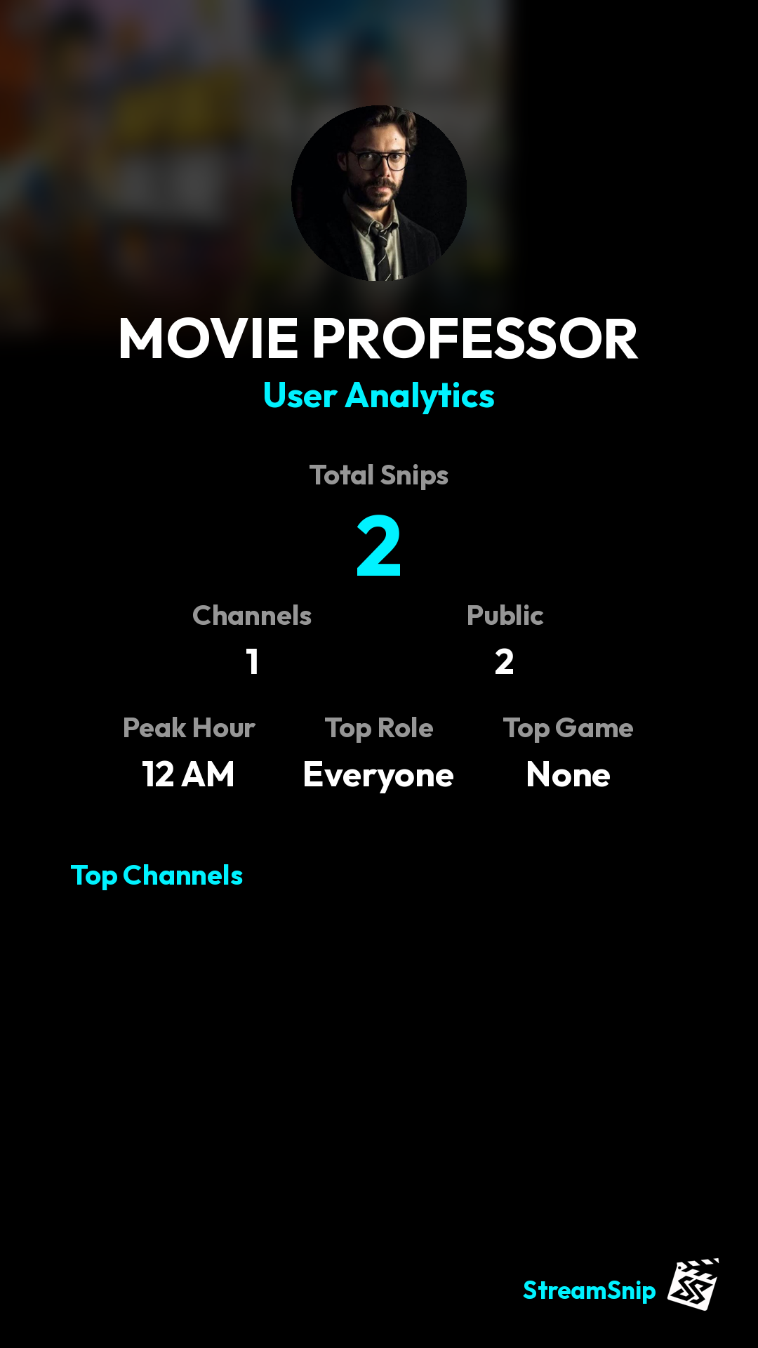 Stats Share Card