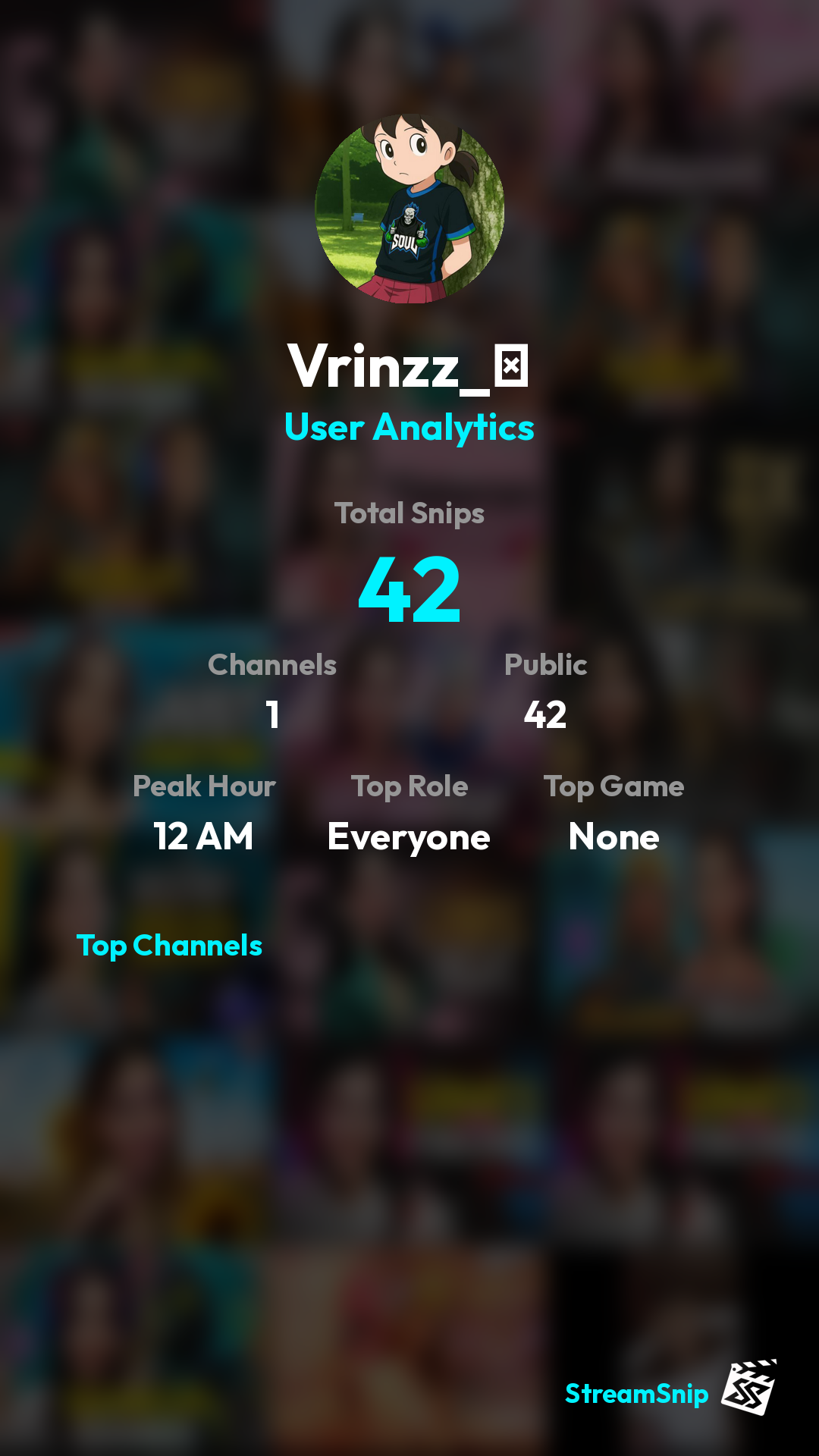 Stats Share Card