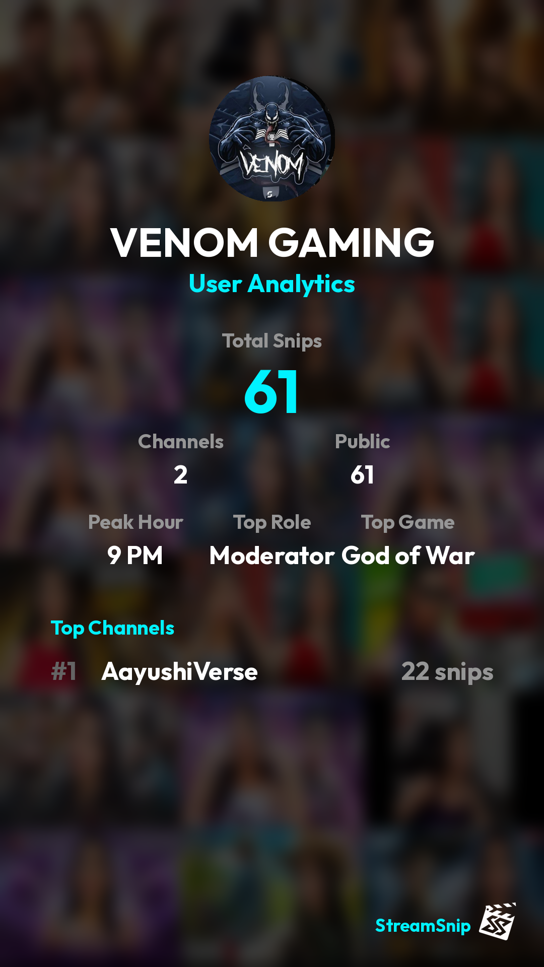 Stats Share Card