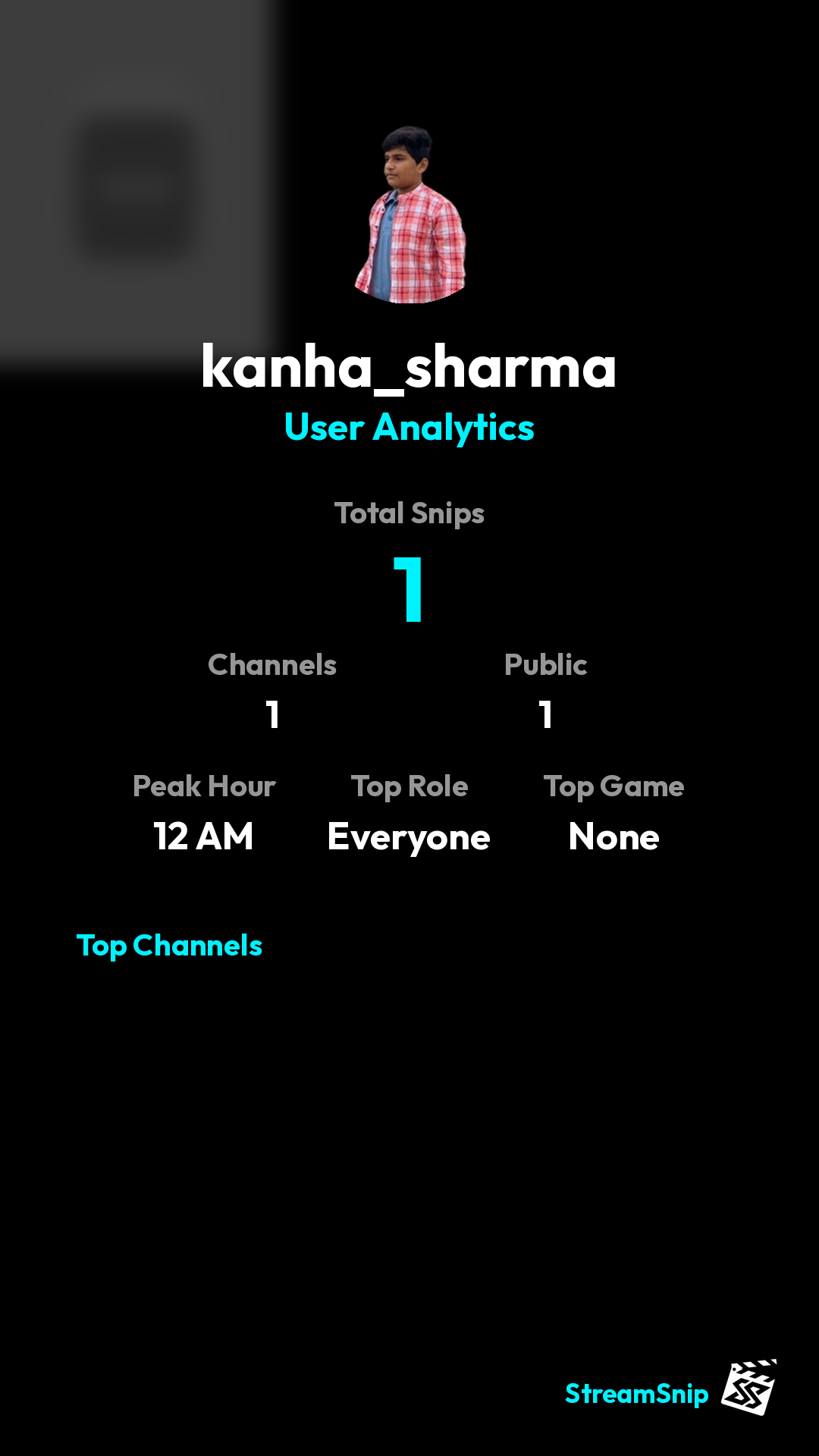 Stats Share Card