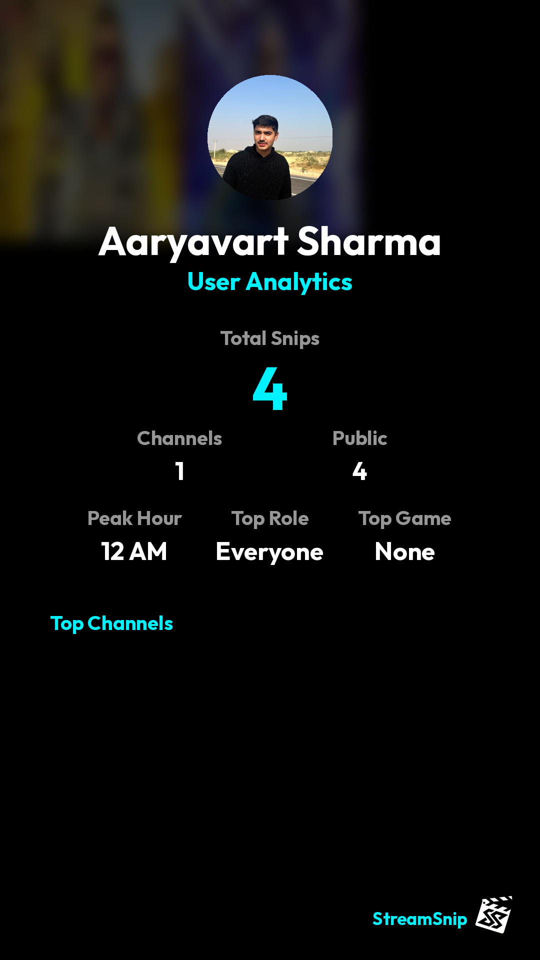 Stats Share Card