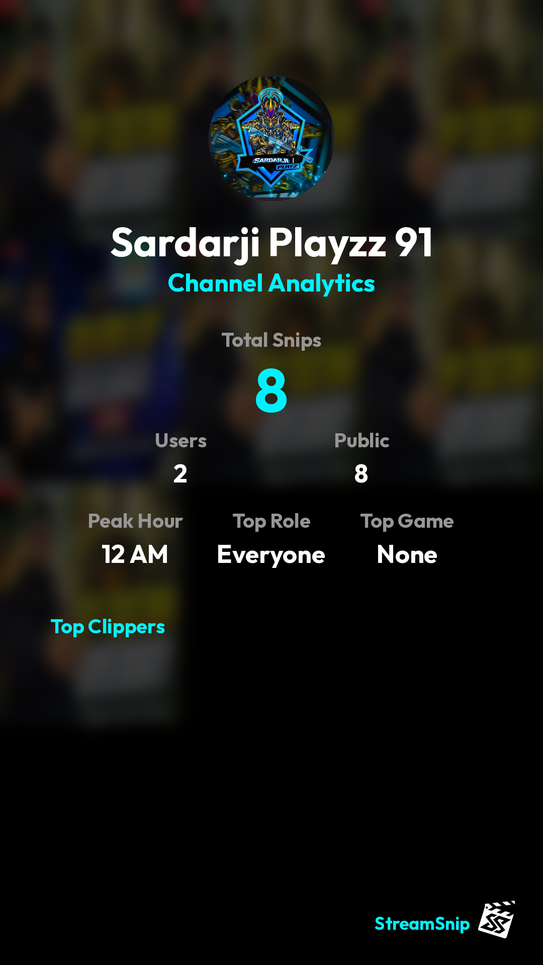 Stats Share Card