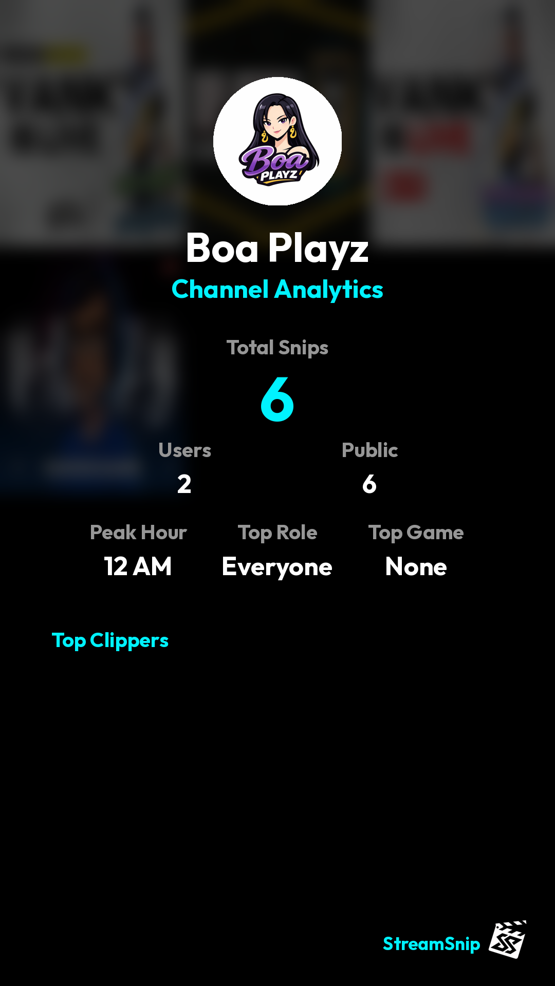 Stats Share Card