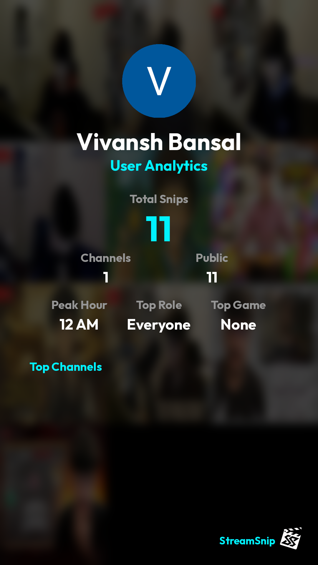 Stats Share Card
