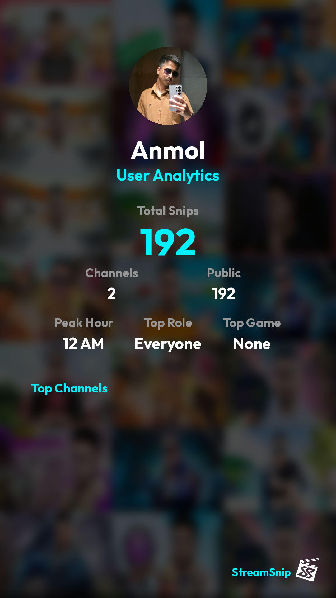 Stats Share Card