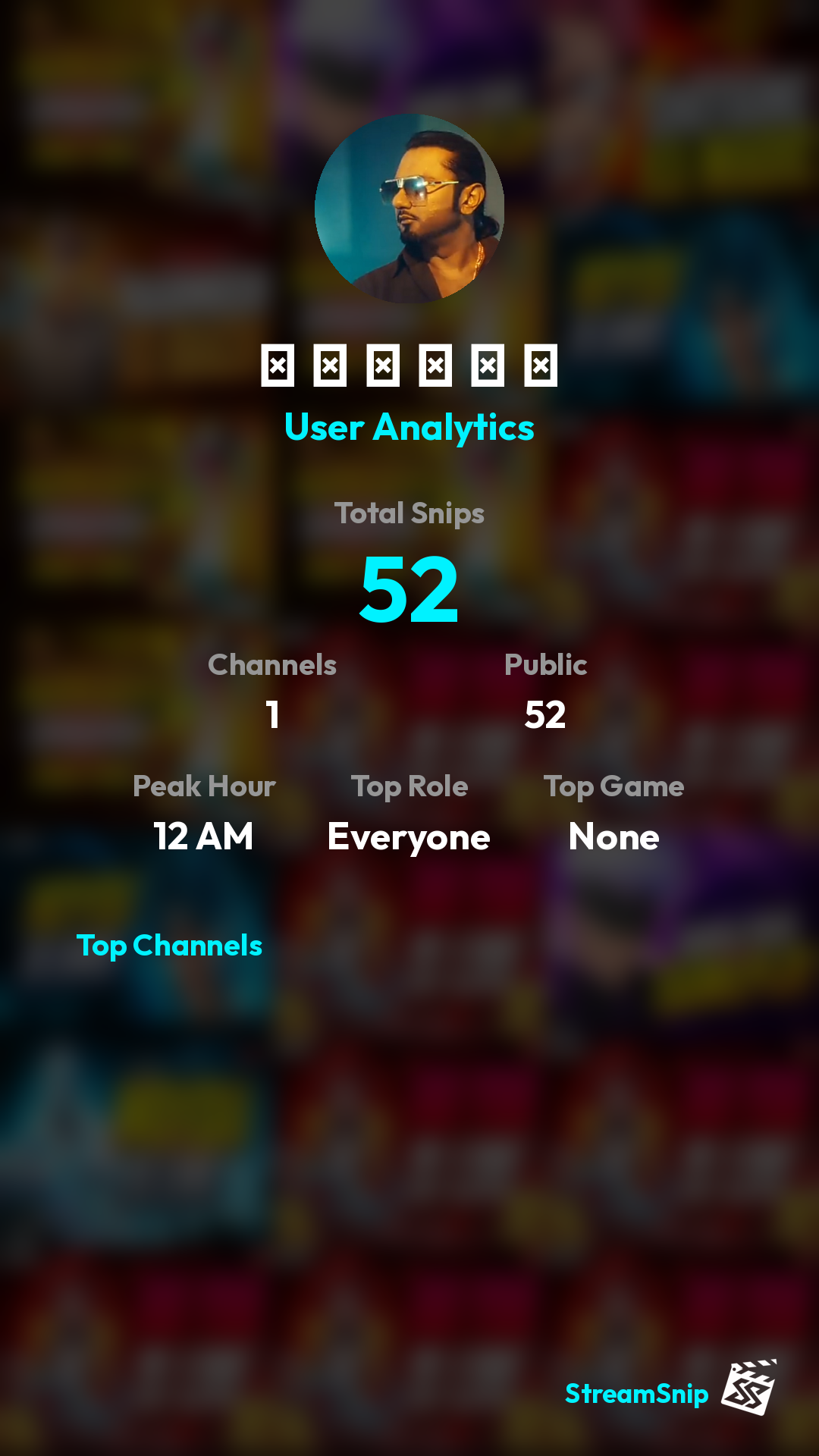 Stats Share Card