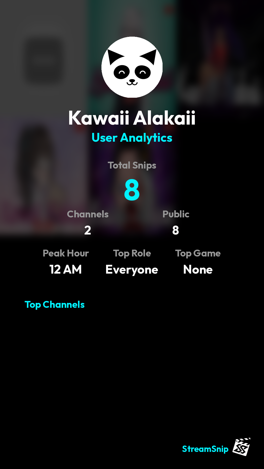 Stats Share Card