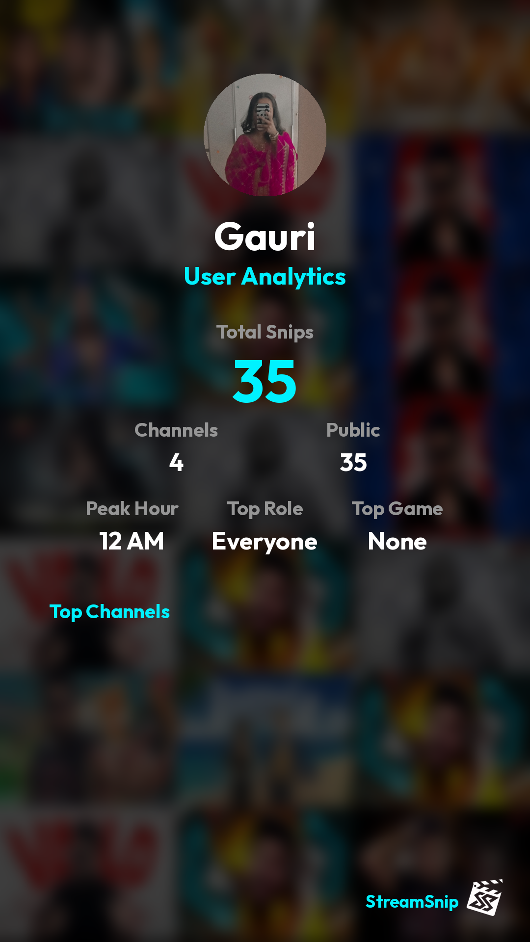 Stats Share Card