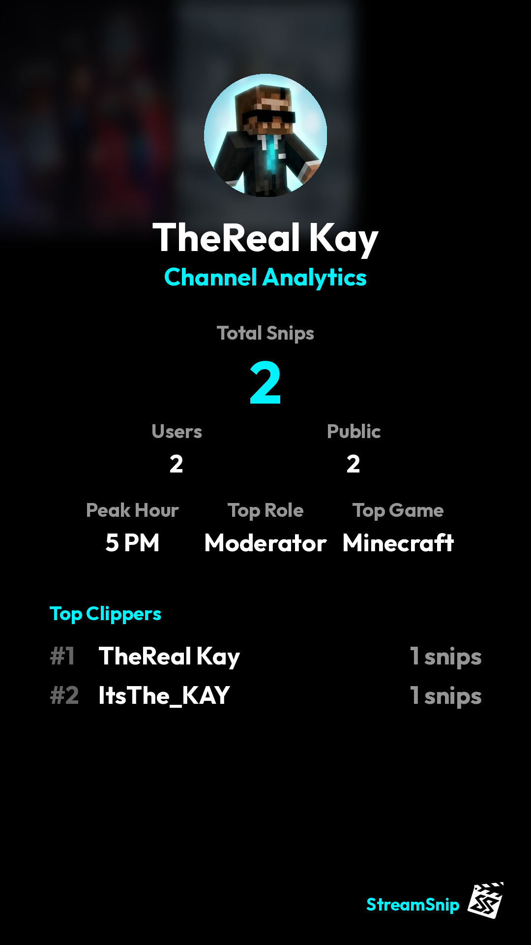 Stats Share Card