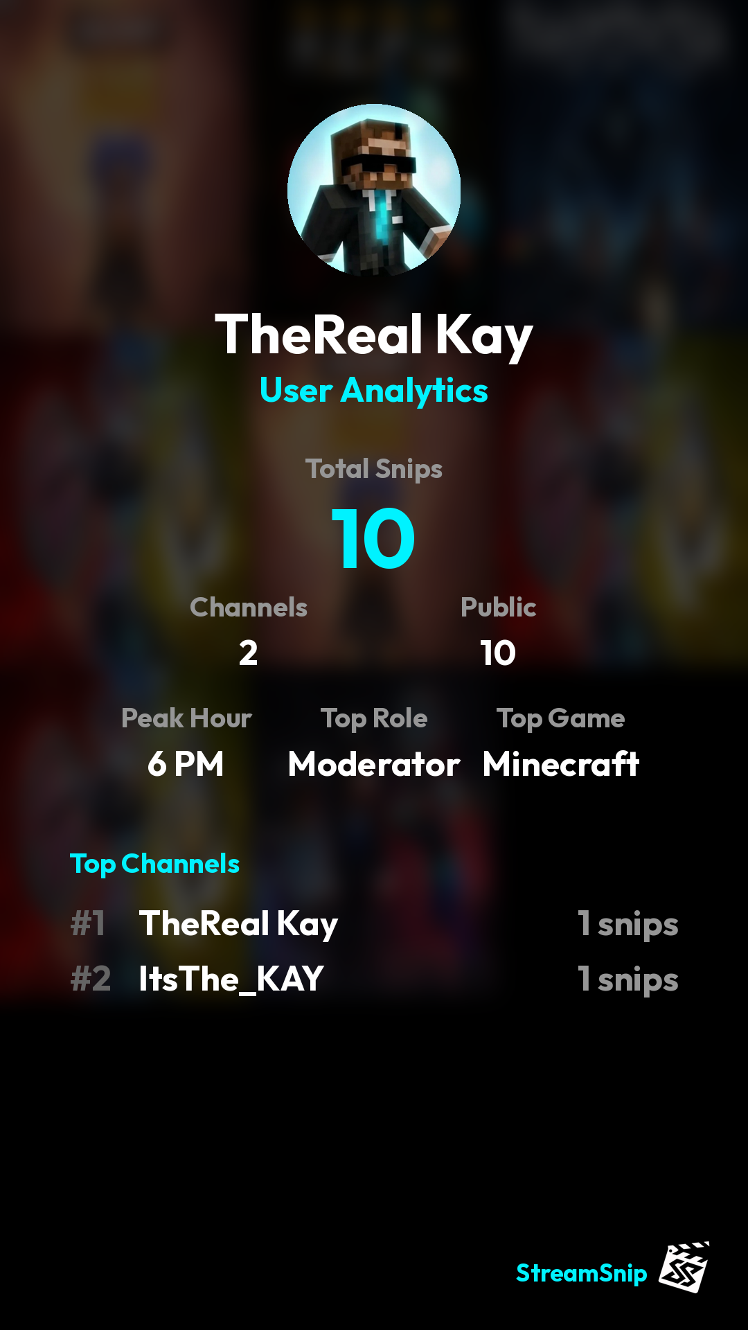 Stats Share Card