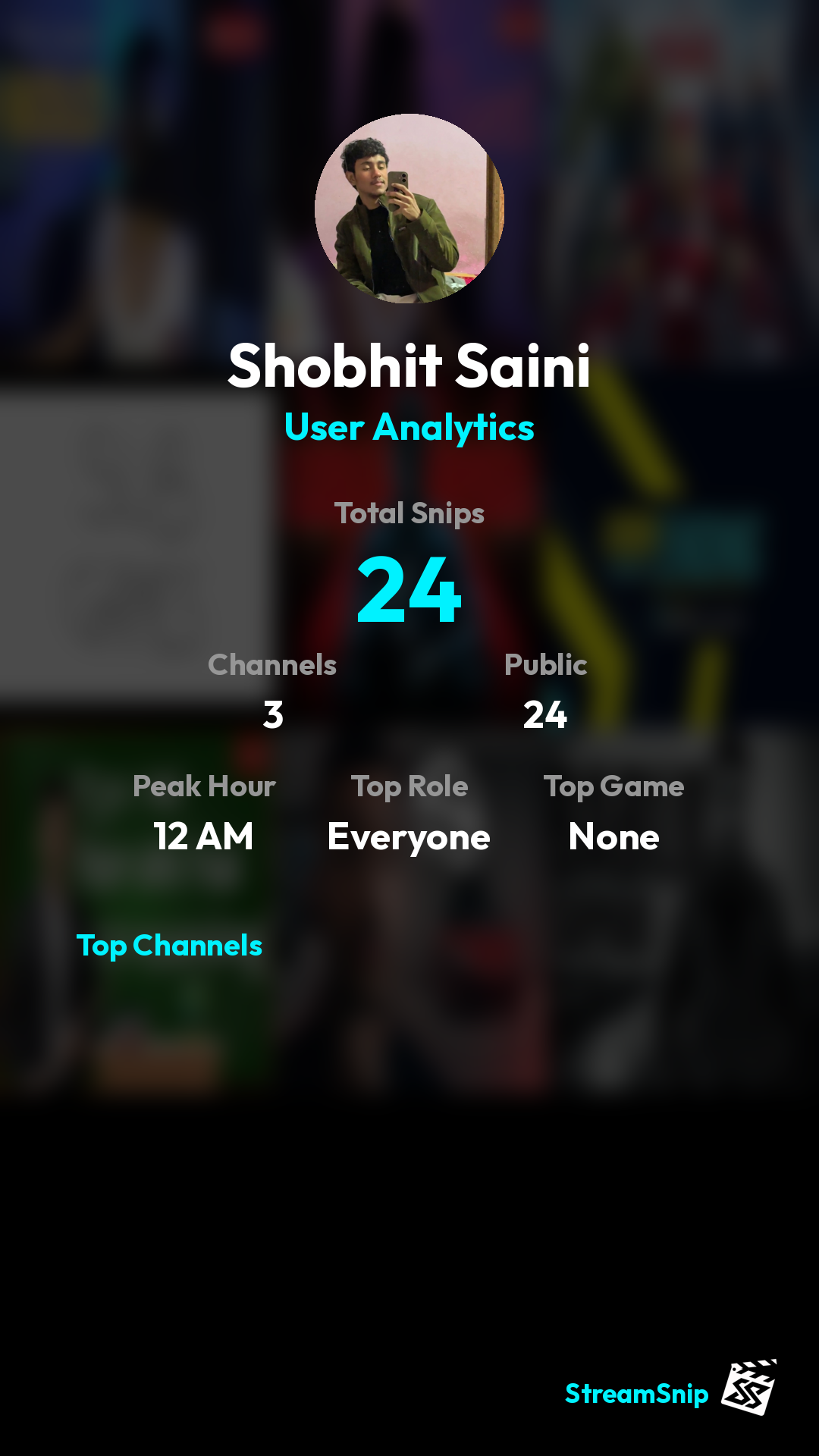 Stats Share Card