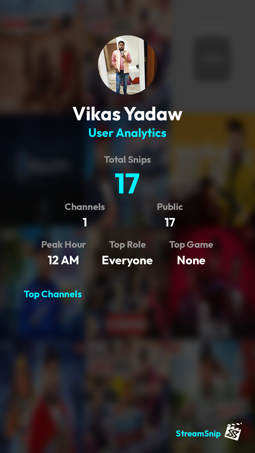 Stats Share Card