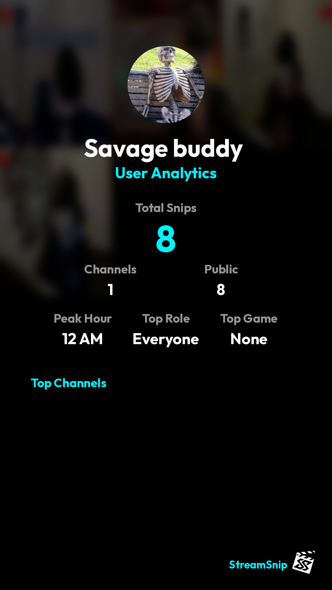 Stats Share Card